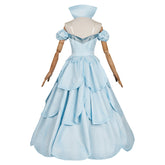 Wicked (2024) Glinda Musical Blue Dress Outfits Cosplay Costume